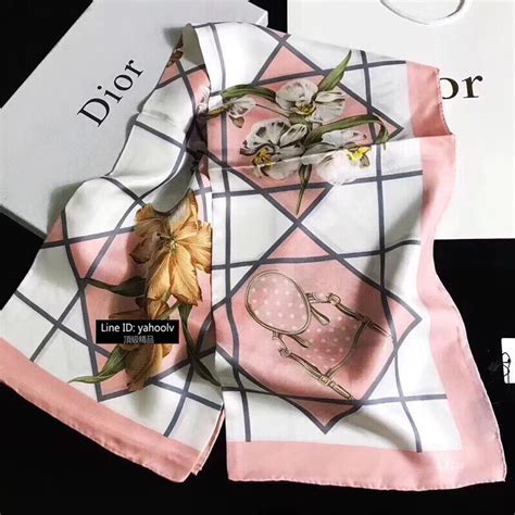 dior絲巾|dior 絲質方巾.